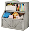 Kids Storage Bookshelf Wooden Unit Children's Toy Shelves Organiser