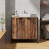 Rustic Brown Bathroom Under Sink Cabinet Basin Vanity Storage Cupboard Unit