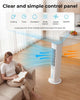 LEENON 3in1 Evaporative Air Cooler 38" Quiet Tower Fan with Remote 3L Water Tank