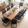 Office Guest Chair Ergonomic Reception Chair with Lumbar Support