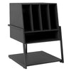 Turntable Stand with Vinyl Storage Holder & Open Shelves