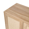 Wooden Living Room Kitchen Sideboard Cupboard 3 Drawers 2 Doors Storage Cabinet