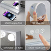 Hollywood Light Up Vanity Mirror with Lights 15-LED Make Up Mirror Tabletop Wall