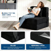 4-in-1 Folding Sofa Bed Convertible Lazy Floor Couch Futon Mattress Single Guest