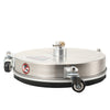 15" Pressure Washer Stainless Steel Surface Cleaner w/3 Wheels&1/4"Quick Connect