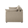 Dusk Miami Chenille Oatmeal 3 Seater Sofa RRP £999