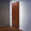 6/10mm Kitchen Bathroom PVC Concertina Accordion Door Bi Folding Sliding Panels
