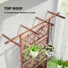 Wooden Trellis Planter Raised Garden Bed for Climbing Plants Refurbished