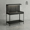 110 cm Workbench with Pegboard and LED Light, 272 kg Load Capacity