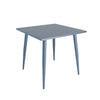 4 Seater Grey Aluminium Table and Chairs Outdoor Garden Dining Set FTR149
