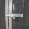 Galvanized Metal Large Storage Garden Bike Shed Unit Tools Bicycle Store UK