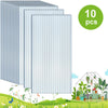 10PCS Polycarbonate Sheets Greenhouse 4mm Thick Roof Panel Twinwall UV Protect