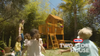 Playhouse 2 Stories w/ Telescope & Bench Little Tikes Real Wood Adventures