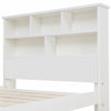 3FT White Solid Pine Wood Bed Wooden Single Size Bed Frame with Storage Drawer