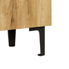 Modern Wood Shoe Cabinet with 2 Doors & Adjustable Shelves 95x60x34.5cm