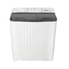 8.5kg Twin Tub Portable Washing Machine Compact Mini Laundry Washer Spin Dryer