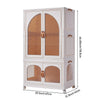 Portable Wardrobe Folding Closet With Shelves Clothes Cabinet Storage Toys Box