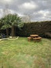 Round Picnic Table Bench, Seats 8, Patio Garden set, Strong and Sturdy