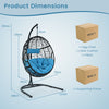 Egg Swing Chair Ultraviolet-Resistant Seat Cushion Hanging Basket