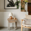 Nest of 2 Tables Set of Sofa Coffee Side Tables Wooden Lamp Stand Florence Furni