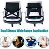 Lumbar Support Pillow for Office Chair Memory Foam Cushion for Back Pain Relief