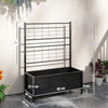 Raised Garden Planter Bed Trellis Galvanised Steel Metal Box Climbing Plants