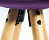 Bar Stools Kitchen Breakfast Chairs Dining Modern Wooden Velvet | Set of 2