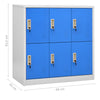 SECOLI Locker Cabinet Office Storage Lockable Office File Cabinet Storage R8N5