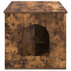 Cat House Smoked Oak 85 x 55 x 50.5 cm Engineered Wood