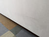Dusk Chesterfield Stone Matte Velvet & Ash Wood Quilted 3 Seater Sofa RRP £899