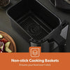 Double Basket Air Fryer Oven Digital Cooker 9L Timer Oil Free Frying 2600W