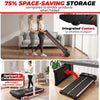 Walking Pad 12% Incline 1-6km/h Bluetooth Under Desk Treadmill Home