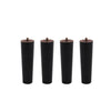 DIY Replacement Furniture Legs Solid Wood Feet Coffee Dining Table Stand Black