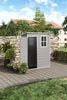 16x8 12x8 8x8FT Plastic Garden Tool Storage Shed Outdoor Lockable Bike Bin House