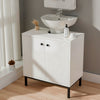 White Bathroom Under Sink Cabinet Basin Storage Cupboard Vanity Unit Eswsnahqjfs