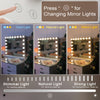Bluetooth Hollywood Vanity Make Up Mirror with Lights 18 LED Light Up Metal Wall