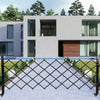 Double Folding Security Gate Folding Door Gate 122"W x 61"H Scissor Gate