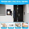 Post Box Parcel Box Combo | Lockable | Outdoor Letter & Package Storage