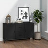 Modern Wooden Sideboard Storage Cabinet Unit With 2 Doors & 2 Drawers Wood Units