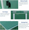 Metal Garden Shed 8 X 4ft Outdoor Yard Storage Tool House WITH FREE BASE & VENT