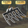 Mini Excavator Attachment Mini Digger Rake 450mm / 25mm Pins Mini Grabber