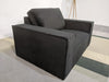 Dusk Brooklyn Ink Velvet Loveseat RRP £799