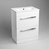 Vanity Unit & Basin Sink Cabinet Bathroom Storage Furniture Free Standing Wall