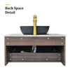 1000x500mm Bathroom Furniture Vanity Unit Basin Sink Storage Cabinet Soft Close