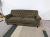 Dusk Hebden Olive Green Velvet 3 Seater Sofa RRP £1689