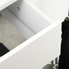Shoe Storage Cupboard with 2 Flip Doors and Sliding out Drawer, White