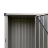 3-10FT Galvanised Garden Storage Shed Outdoor Apex /Pent Roof Log Tool House Box