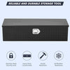36" Truck Bed Tool Box with Sliding Shelf & Side Handle & Lock for Truck RV