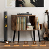 Record Player Stand Turntable Table 120LP Storage Multifunctional Bookcase 63cm