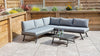 Signature Weave Kimmie Grey Outdoor Garden Adjustable Corner Sofa Set RRP £1066